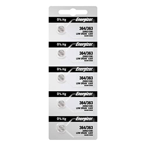 Energizer Watch Batteries 364/363 SR621SW Battery New