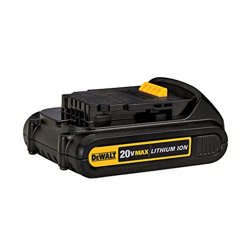 DEWALT 20V MAX Battery Lithium Ion, Compact 1.5Ah (DCB201)
