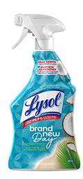 Lysol All Purpose Cleaner Trigger, Coconut & Sea Minerals, Kills Germs for a Deep Clean, 650mL